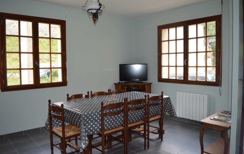 Location de vacances - Appartement à Gavarnie - Logement étage  Séjour