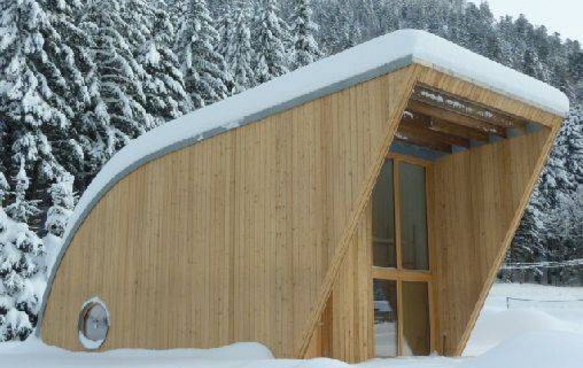Location de vacances - Chalet à Xonrupt-Longemer - Eco-Lodge en hiver