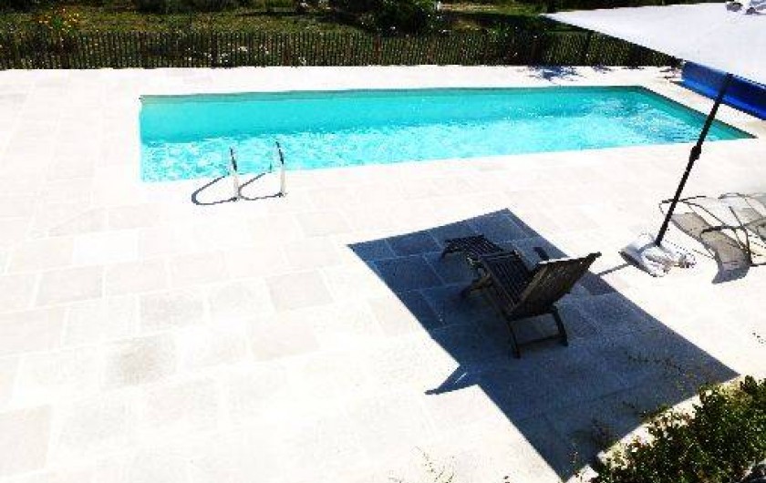 Location de vacances - Villa à Saignon - piscine 10 x 3