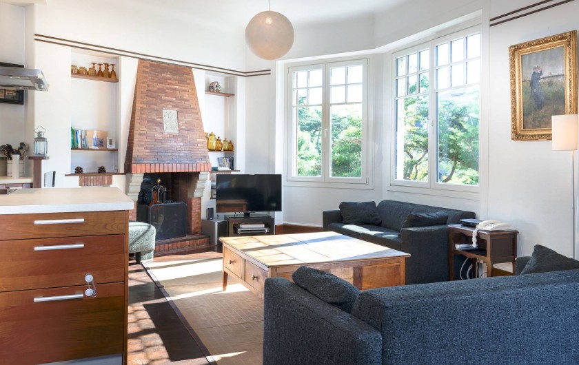 Location de vacances - Villa à Dinard - Salon