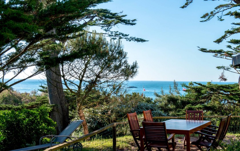 Location de vacances - Villa à Dinard - Salon de jardin