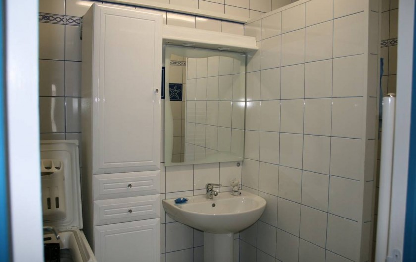 Location de vacances - Appartement à Wissant - salle d'eau