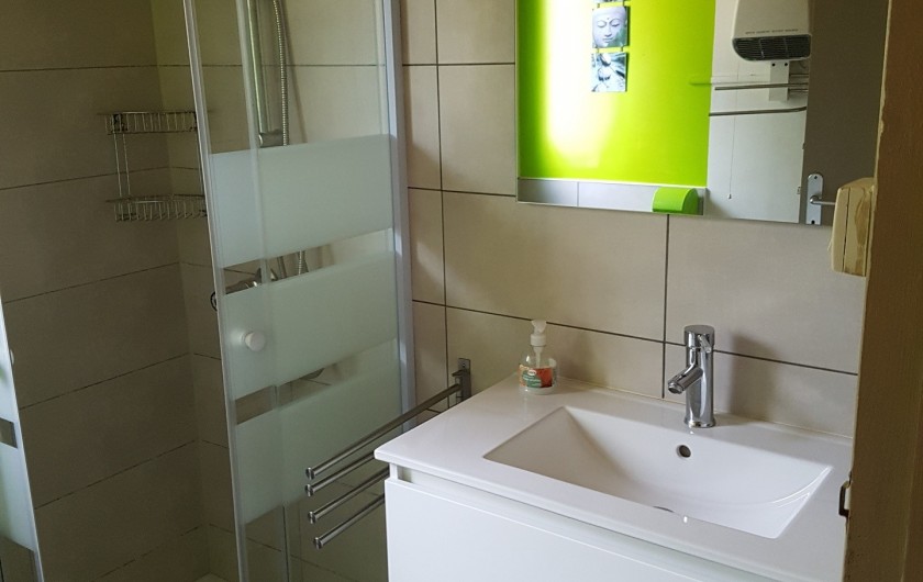 Location de vacances - Maison - Villa à Jard-sur-Mer - salle de bain vasque