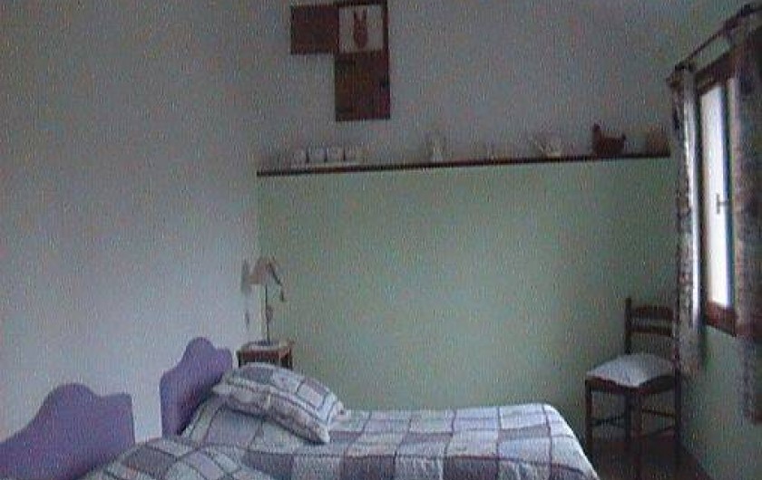 Location de vacances - Gîte à Berck - La chambre du rez-de-chaussée (2 personnes).