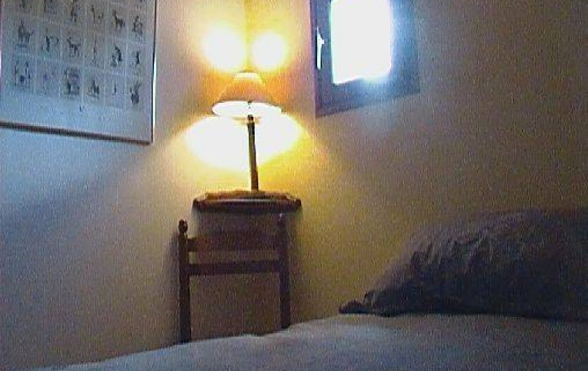 Location de vacances - Gîte à Berck - La chambre (1 personne) à l'étage.