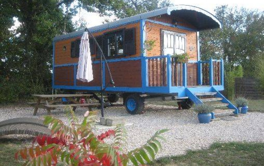 Location de vacances - Roulotte à L'Isle-Jourdain