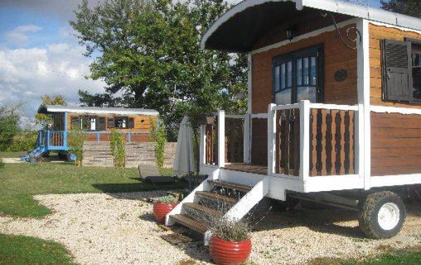Location de vacances - Roulotte à L'Isle-Jourdain