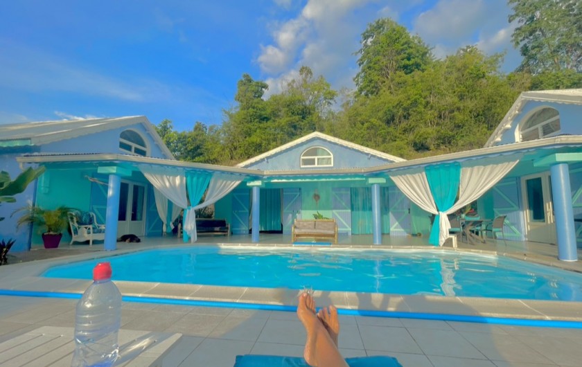 Location de vacances - Chambre d'hôtes à Le Gosier - Sans vis à vis