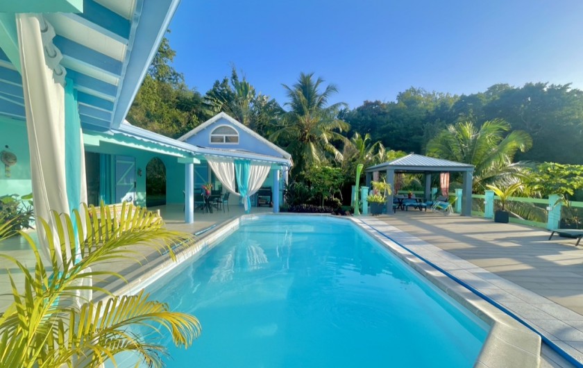 Location de vacances - Chambre d'hôtes à Le Gosier - Espace commun