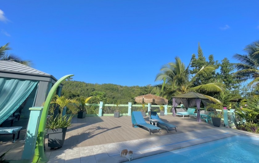 Location de vacances - Chambre d'hôtes à Le Gosier - Sans vis à vis