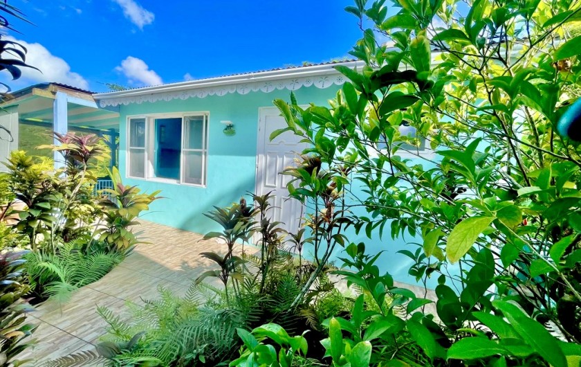 Location de vacances - Gîte à Le Gosier - Espace privé du gîte XX