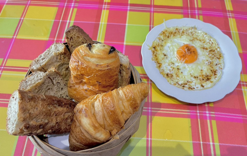 Location de vacances - Gîte à Le Gosier - petit déjeuner sur place