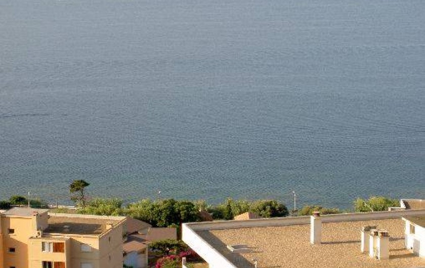 Location de vacances - Appartement à Ajaccio - vue terrasse