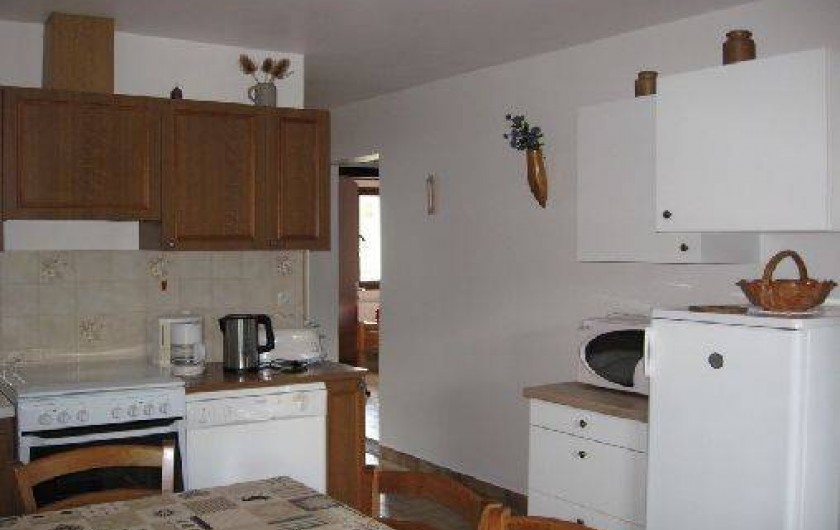 Location de vacances - Appartement à Saint-Jean-d'Arves - La cuisine