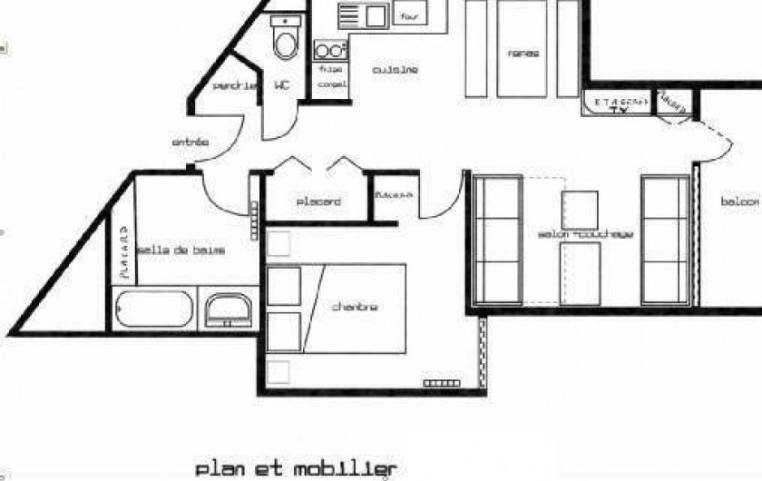 Location de vacances - Appartement à Mâcot-la-Plagne
