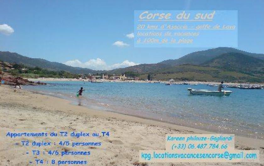 Location de vacances - Appartement à Appietto