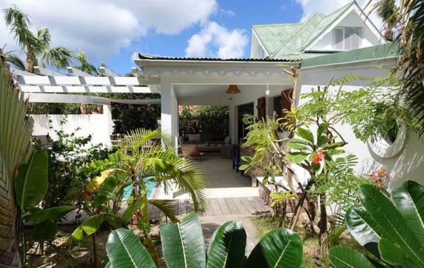 Location de vacances - Chambre d'hôtes à Gustavia - Villa PARADISE