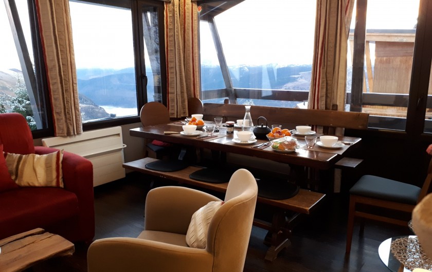 Location de vacances - Chalet à Saint-Lary-Soulan - Séjour