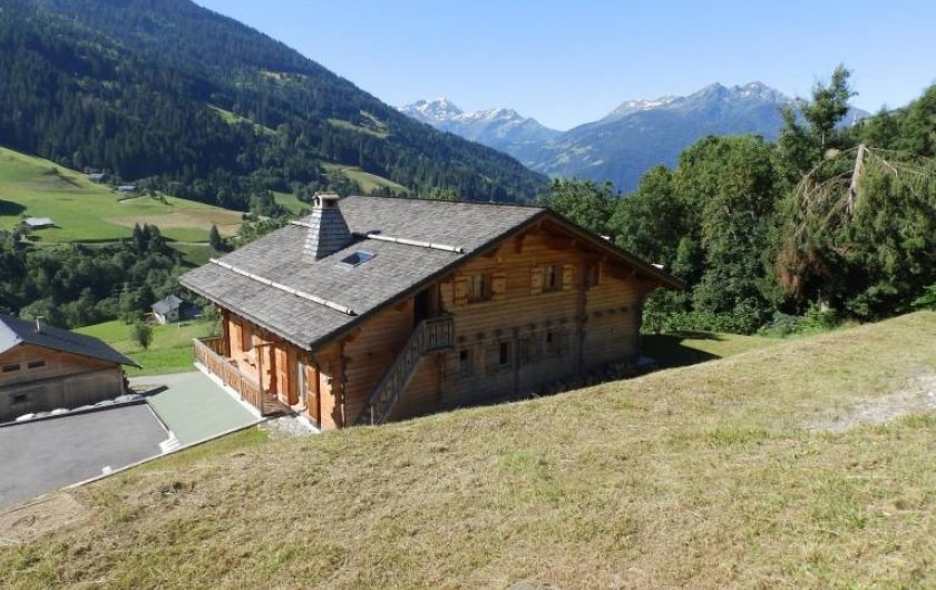 Location de vacances - Appartement à Hauteluce - Arrière du chalet, côté location