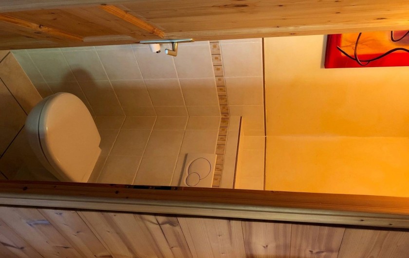 Location de vacances - Appartement à Hauteluce - WC 2 seul