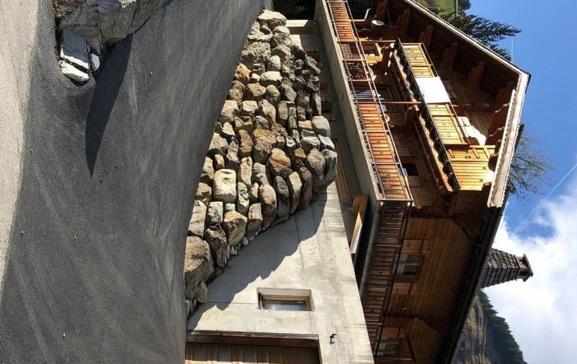 Location de vacances - Appartement à Hauteluce - Accès chalet parking et garage