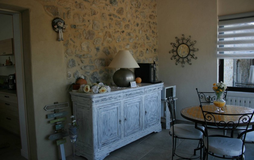 Location de vacances - Mas à Lagorce - entrée