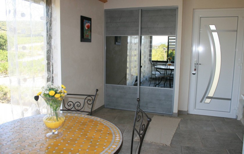 Location de vacances - Mas à Lagorce - entrée