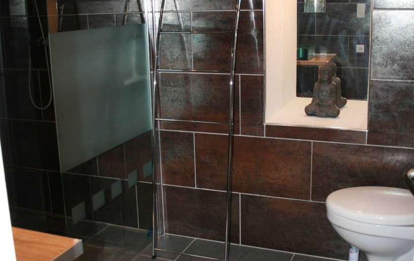 Location de vacances - Mas à Lagorce - sdb rez de chaussée