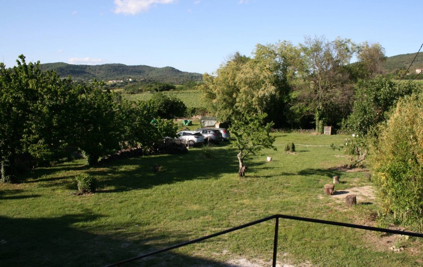 Location de vacances - Mas à Lagorce - jardin