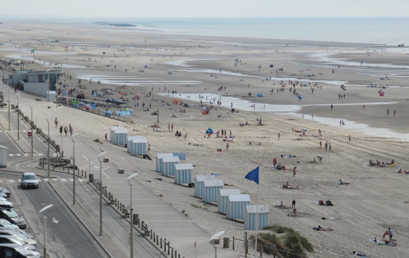 Location de vacances - Appartement à Neufchâtel-Hardelot - Plage marée basse