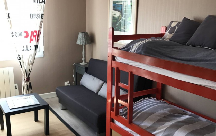 Location de vacances - Appartement à Neufchâtel-Hardelot - Chambre des enfants