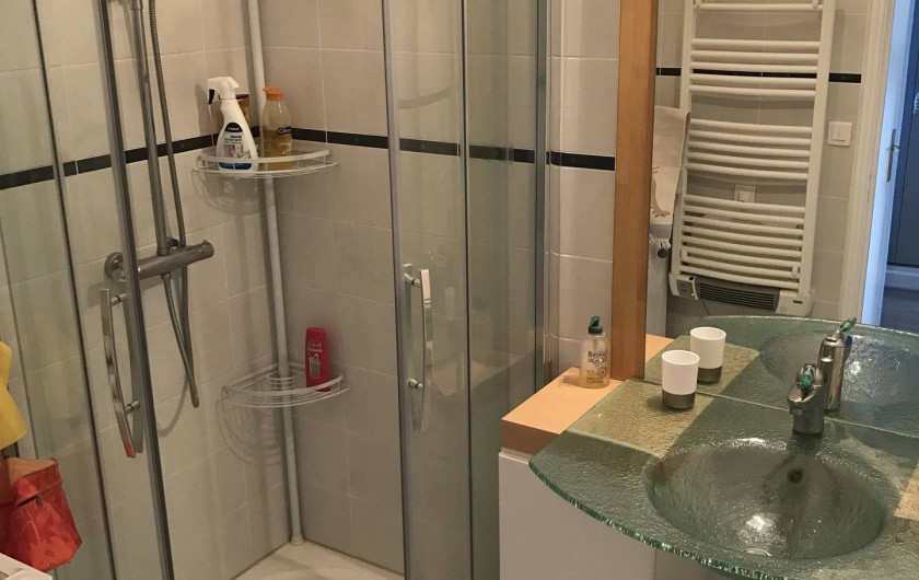 Location de vacances - Appartement à Neufchâtel-Hardelot - Salle de bains