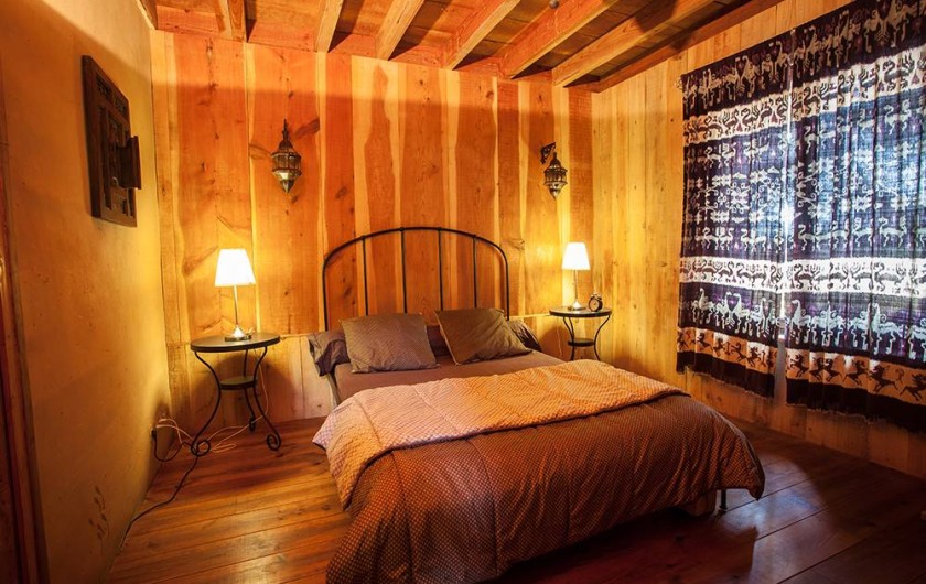 Location de vacances - Villa à Monestier - La chambre chalet, N°1