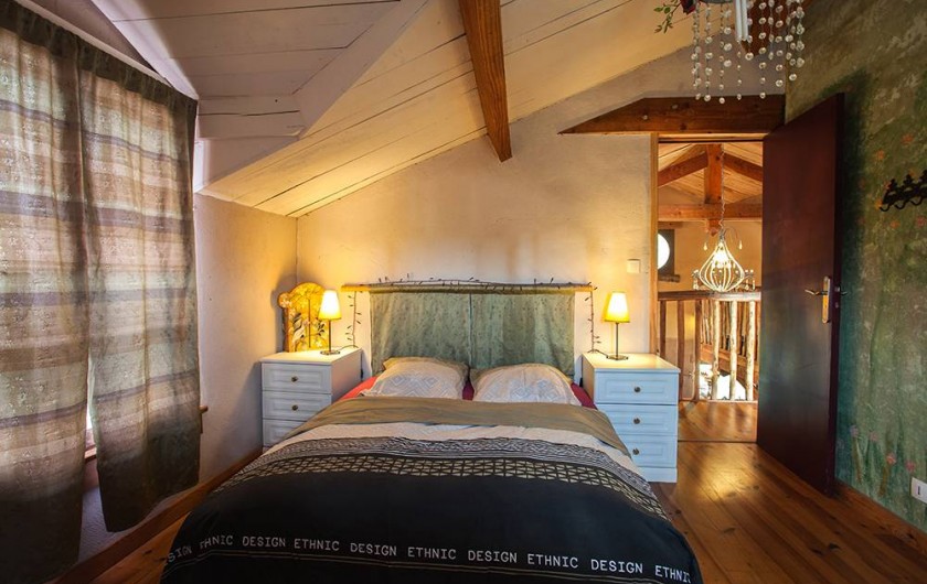 Location de vacances - Villa à Monestier - La chambre forêt, N°5