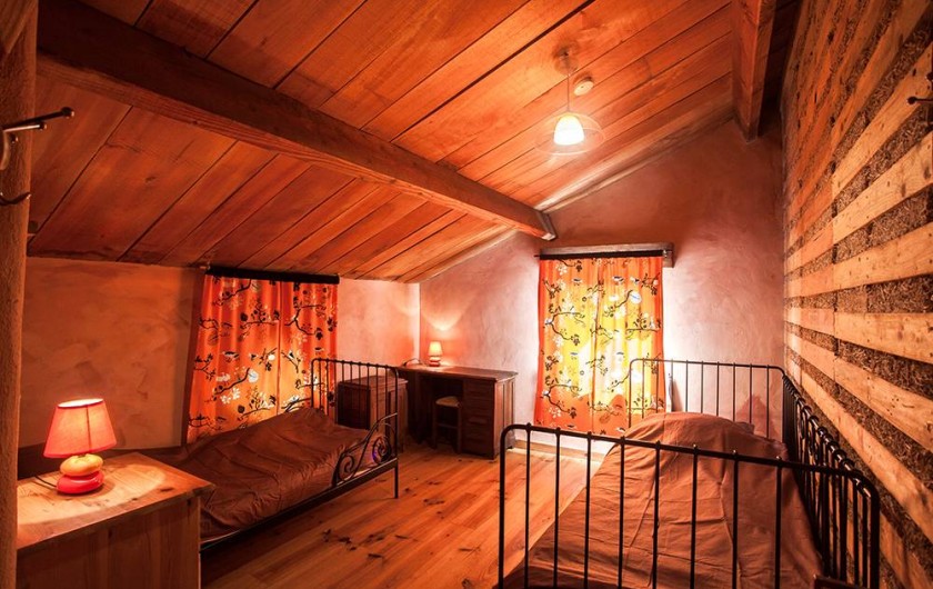 Location de vacances - Villa à Monestier - La chambre couché du soleil , N°3