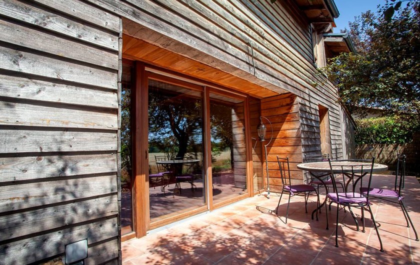 Location de vacances - Villa à Monestier - La terrasse sud