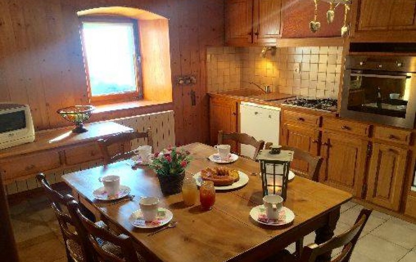 Location de vacances - Appartement à Morzine - Cuisine GENTIANE