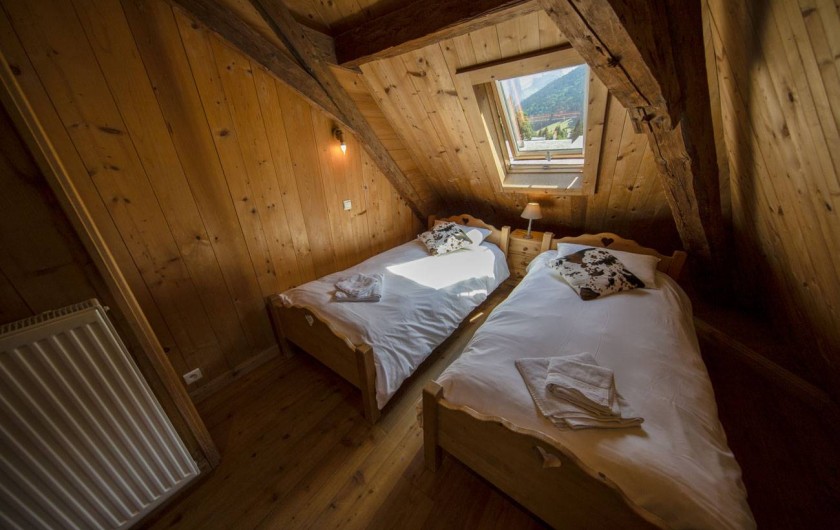 Location de vacances - Appartement à Morzine - 4ème chambre Abricotine 2 lits 1 personne
