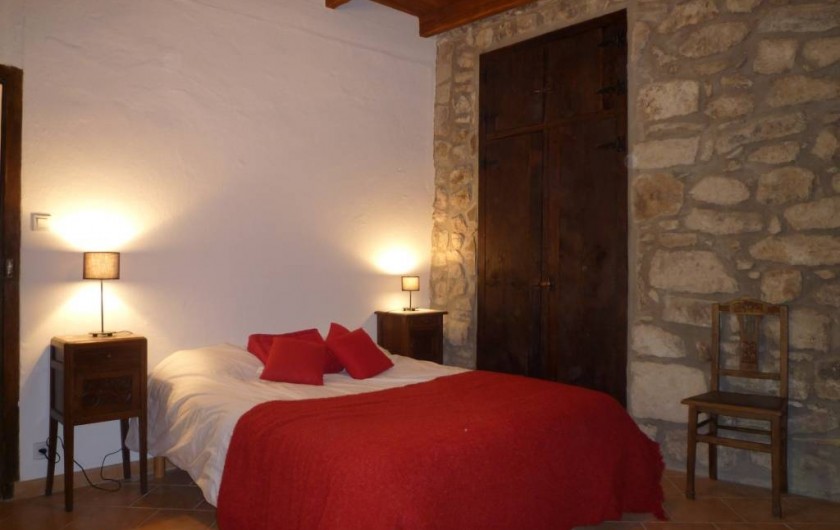 Location de vacances - Maison - Villa à Vinezac - Chambre du Cerisier