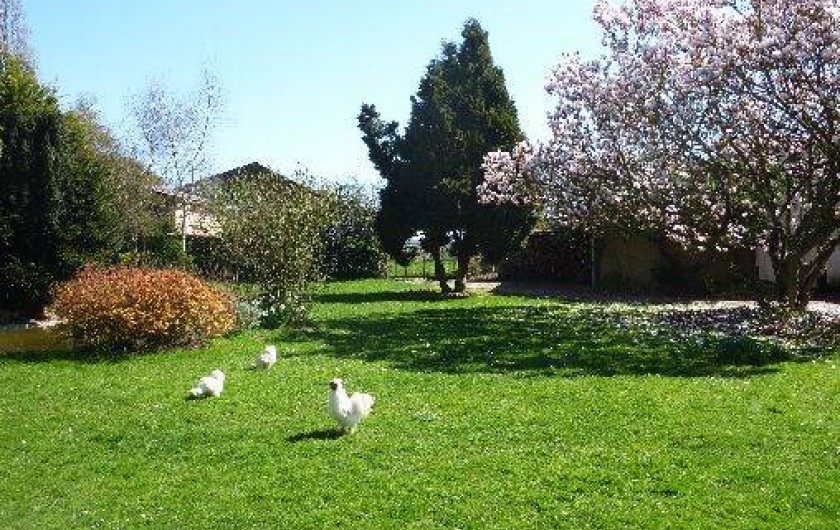 Location de vacances - Chambre d'hôtes à Le Plessis-Grohan - PARC JARDIN CLOS Parkings