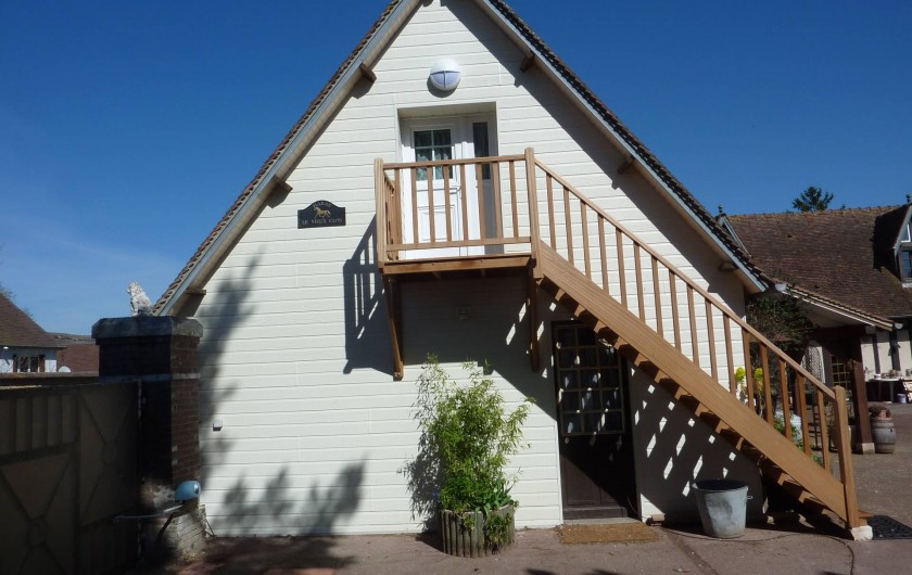 Location de vacances - Chambre d'hôtes à Le Plessis-Grohan - Suite Ô CLAIR DE LA LUNE entrée