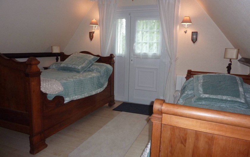 Location de vacances - Chambre d'hôtes à Le Plessis-Grohan - Suite Ô CLAIR DE LA LUNE Seconde chambre