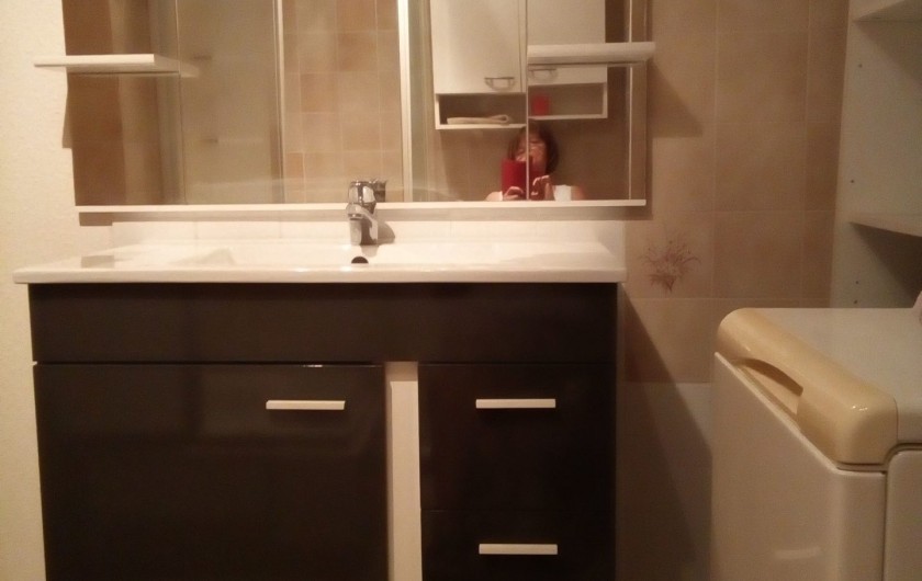 Location de vacances - Appartement à Sète - salle d'eau