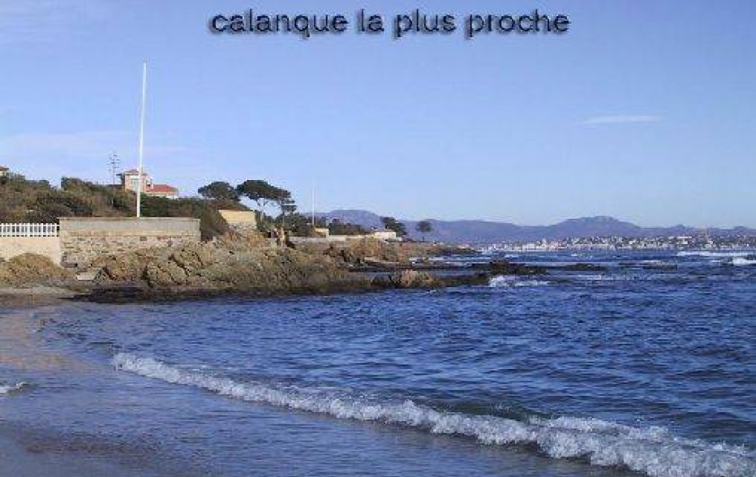 Location de vacances - Appartement à Saint-Aygulf - Calanques