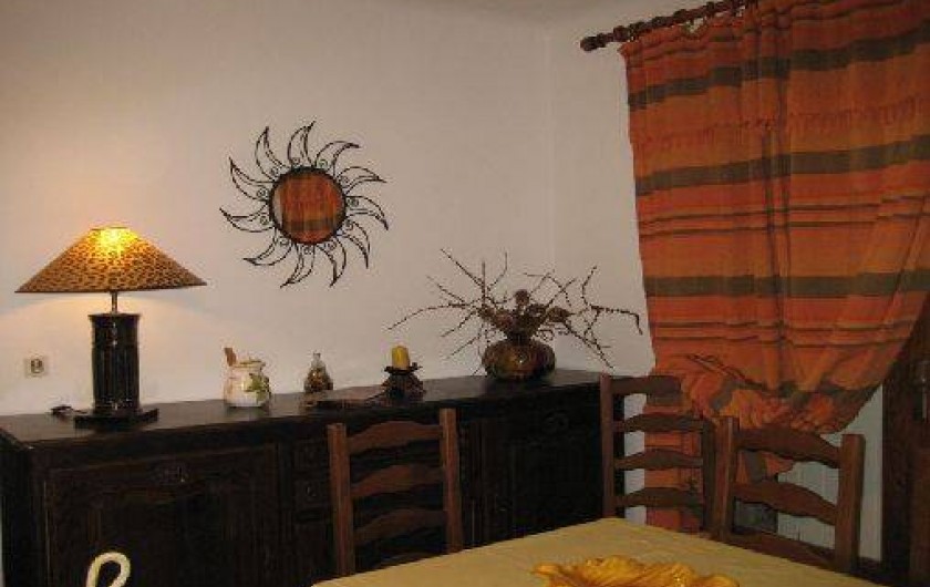 Location de vacances - Appartement à Saint-Aygulf - Coin salla à manger