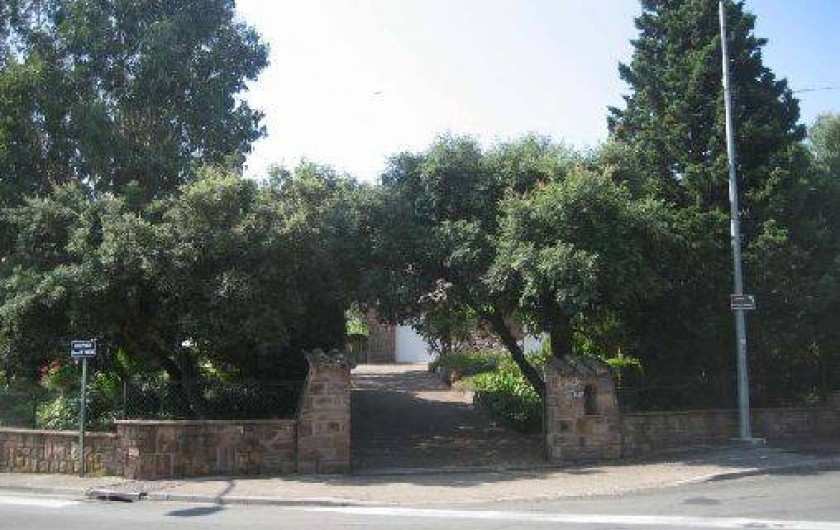 Location de vacances - Appartement à Saint-Aygulf - Entrée du parc