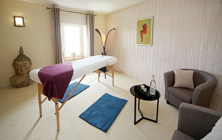 Location de vacances - Gîte à Labastide-de-Lévis - Salon de Massage