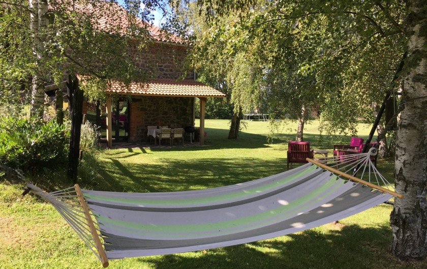 Location de vacances - Gîte à Vailhac - Le hamac n'attend que vous!