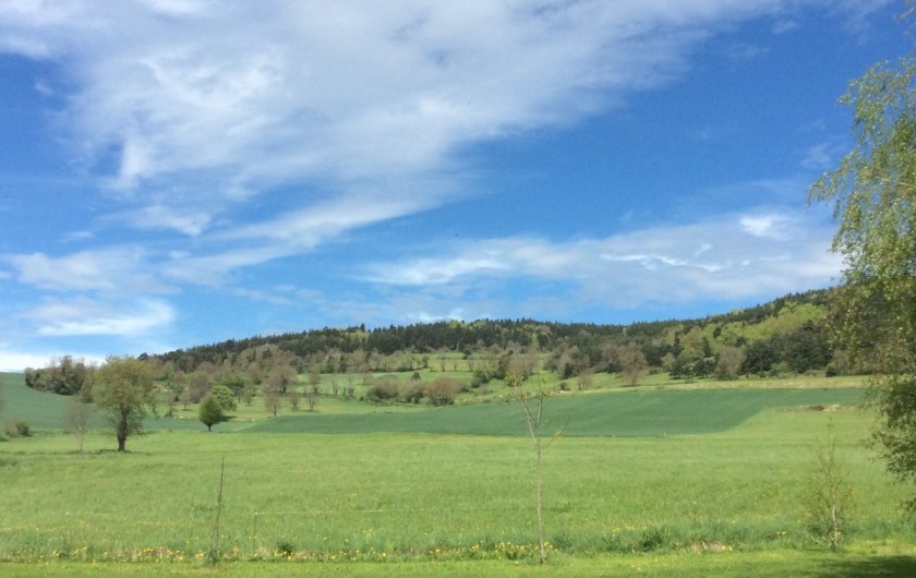 Location de vacances - Gîte à Vailhac - Vue sur la campagne environnante