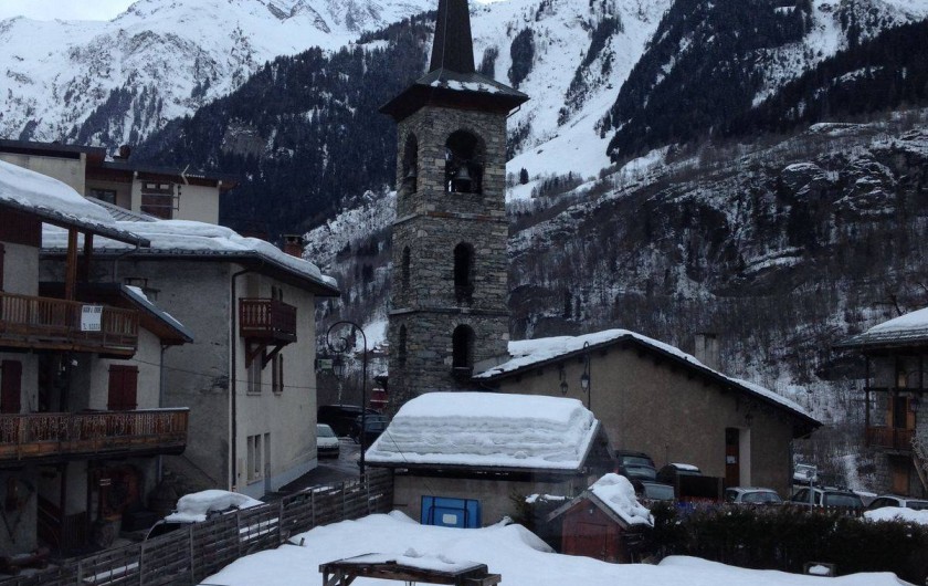 Location de vacances - Appartement à Sainte-Foy-Tarentaise - Le village de Ste-Foy en hiver